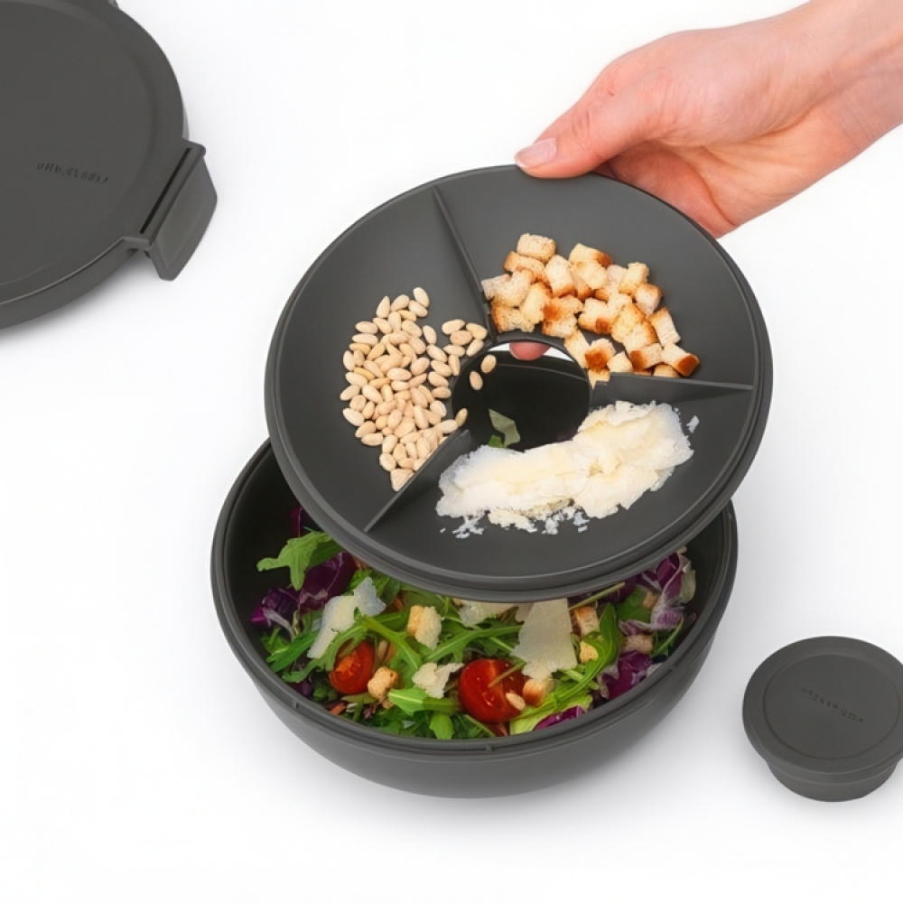 Salaattirasia 1,3 l, Brabantia ryhmässä Säilytys / Keittiön säilytys / Ruoan säilytysastiat / SmartStore ruokalaatikot @ SmartaSaker.se (42114)