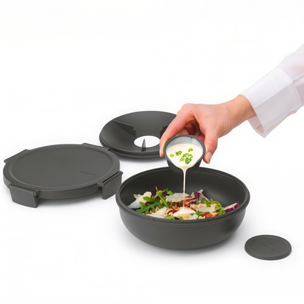 Salaattirasia 1,3 l, Brabantia ryhmässä Säilytys / Keittiön säilytys / Ruoan säilytysastiat / SmartStore ruokalaatikot @ SmartaSaker.se (42114)