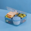 Bento-eväsrasia lokeroilla ja purkilla 1,25 l, Sistema