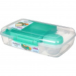 Bento-eväsrasia lokeroilla ja purkilla 1,76 l, Sistema