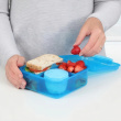 Bento-rasia, 5 lokeroa ja purkki 1,25 l, Sistema