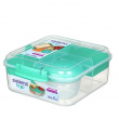 Bento-rasia, 5 lokeroa ja purkki 1,25 l, Sistema