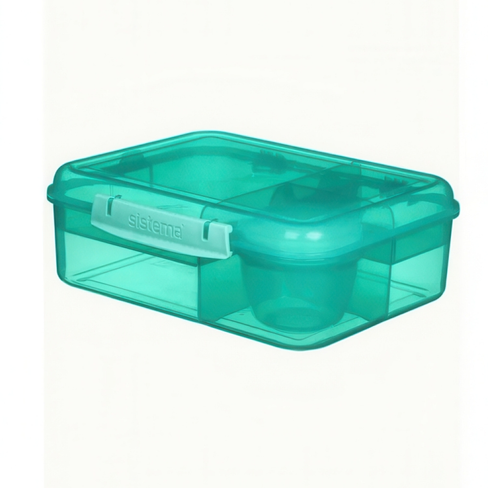 Bento-eväsrasia 5 lokerolla ja purkilla 1,65 l, Sistema ryhmässä Säilytys / Keittiön säilytys / Ruoan säilytysastiat / Lounaslaatikoita ja Bento @ SmartaSaker.se (42123)