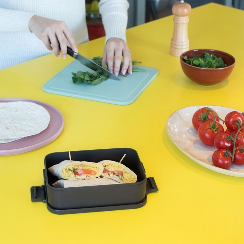 Eväsrasia 1,1 L, Brabantia, tummanharmaa ryhmässä Säilytys / Keittiön säilytys / Ruoan säilytysastiat / Muovilaatikot @ SmartaSaker.se (42149)