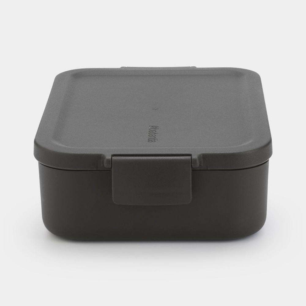 Eväsrasia 1,1 L, Brabantia, tummanharmaa ryhmässä Säilytys / Keittiön säilytys / Ruoan säilytysastiat / Muovilaatikot @ SmartaSaker.se (42149)