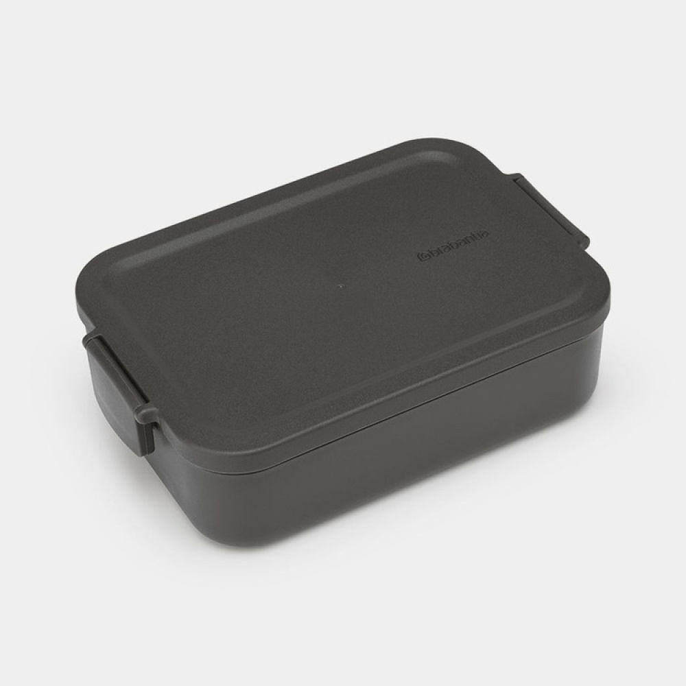 Eväsrasia 1,1 L, Brabantia, tummanharmaa ryhmässä Säilytys / Keittiön säilytys / Ruoan säilytysastiat / Muovilaatikot @ SmartaSaker.se (42149)