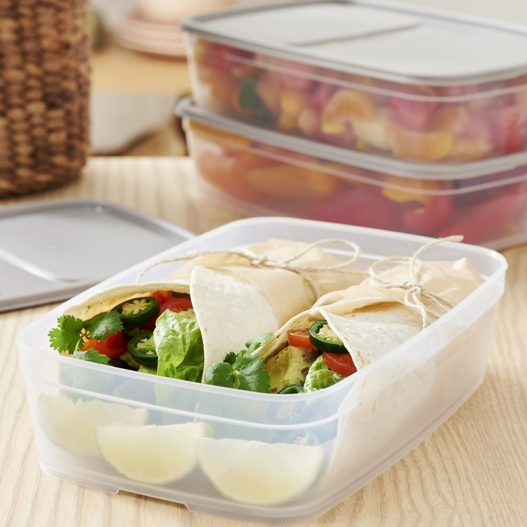 Ruokarasia 1,6 l, SmartStore, harmaa ryhmässä Säilytys / Keittiön säilytys / Ruoan säilytysastiat / Muovilaatikot @ SmartaSaker.se (42155)