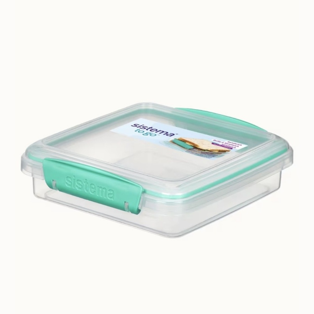 Voileipärasia 0,45 l, Sistema ryhmässä Säilytys / Keittiön säilytys / Ruoan säilytysastiat / Muovilaatikot @ SmartaSaker.se (42160)