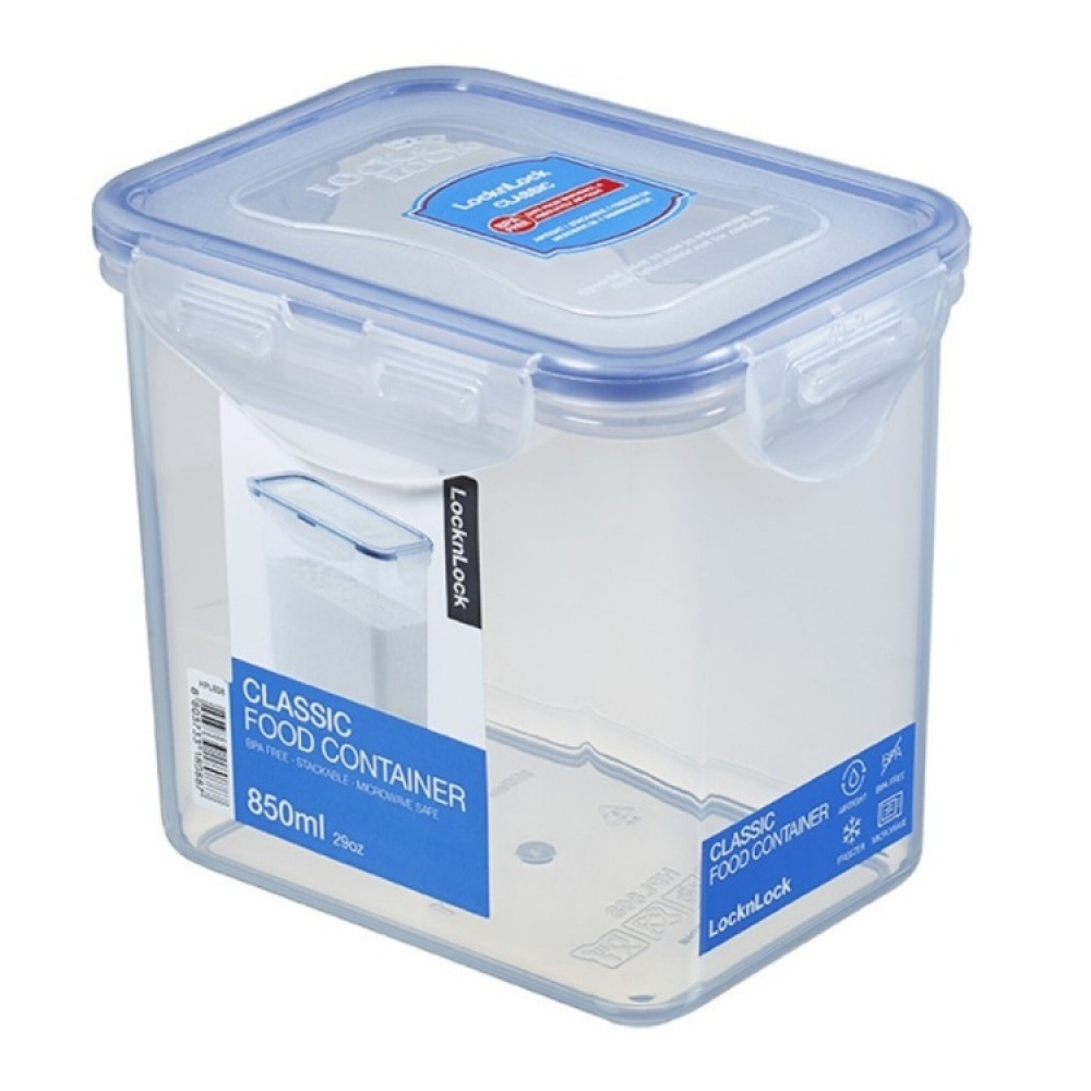 Ruokarasia muovia 0,85 l, LocknLock ryhmässä Säilytys / Keittiön säilytys / Ruoan säilytysastiat / Muovilaatikot @ SmartaSaker.se (42162)