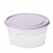 Pieni pyöreä ruokarasia 0,45 l, SmartStore, liila