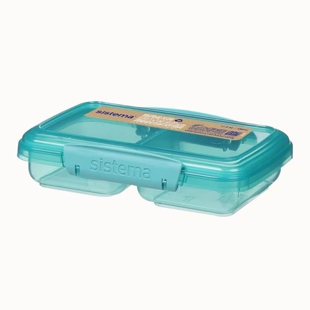 Kaksiosainen välipalarasia 0,35 L, Sistema ryhmässä Säilytys / Keittiön säilytys / Ruoan säilytysastiat / SmartStore ruokalaatikot @ SmartaSaker.se (42191)