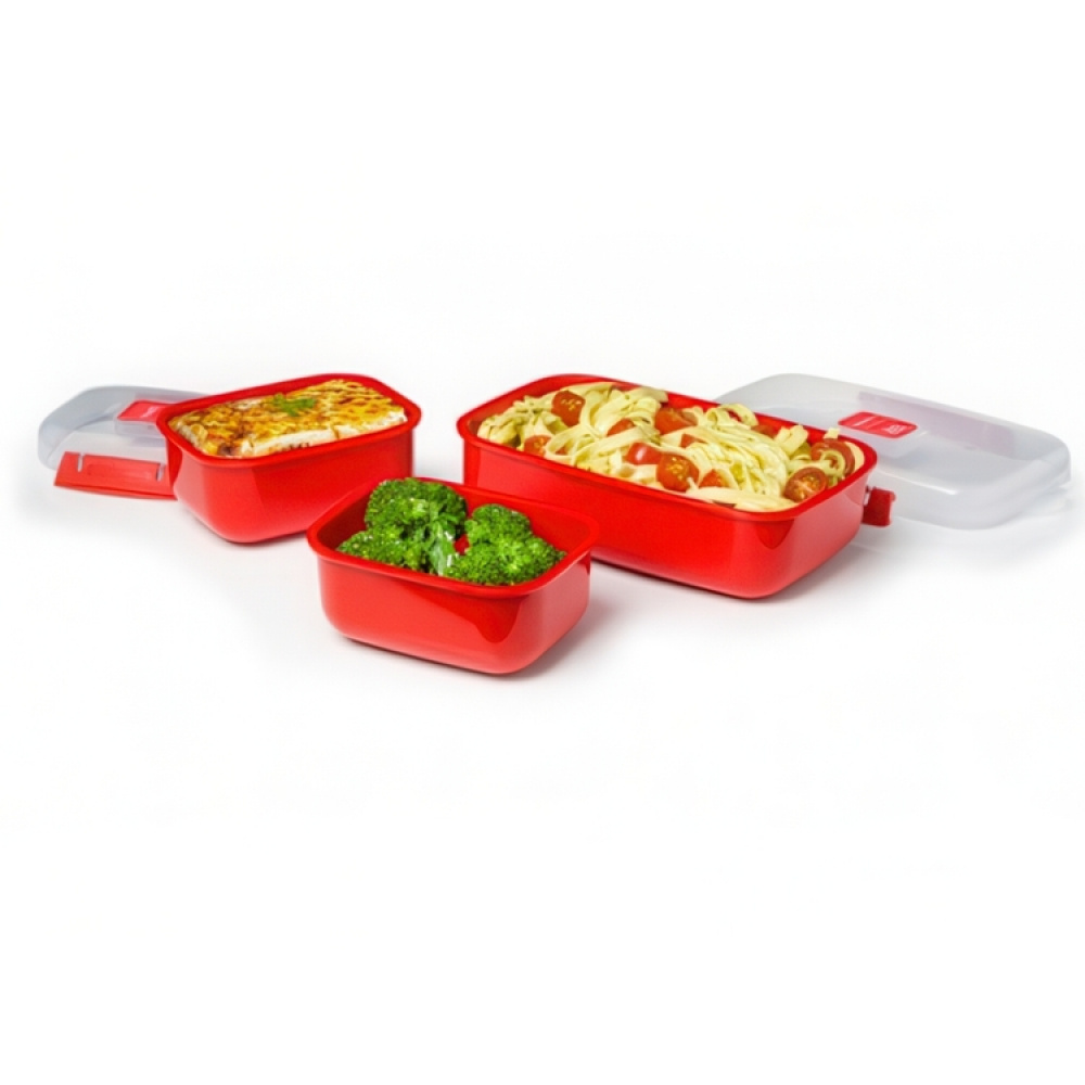 Ruokarasiasarja höyryventtiilillä, Sistema ryhmässä Säilytys / Keittiön säilytys / Ruoan säilytysastiat / SmartStore ruokalaatikot @ SmartaSaker.se (42199)