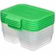 Kaksiosainen ruokarasia 5-pack 0,87L, Sistema