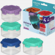 Kastikepurkki 4 kpl 62 ml, Sistema
