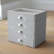 Korulipas 4 laatikkoa, Classic, Stackers