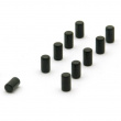 Minimagneetti sylinteri 10 kpl, musta