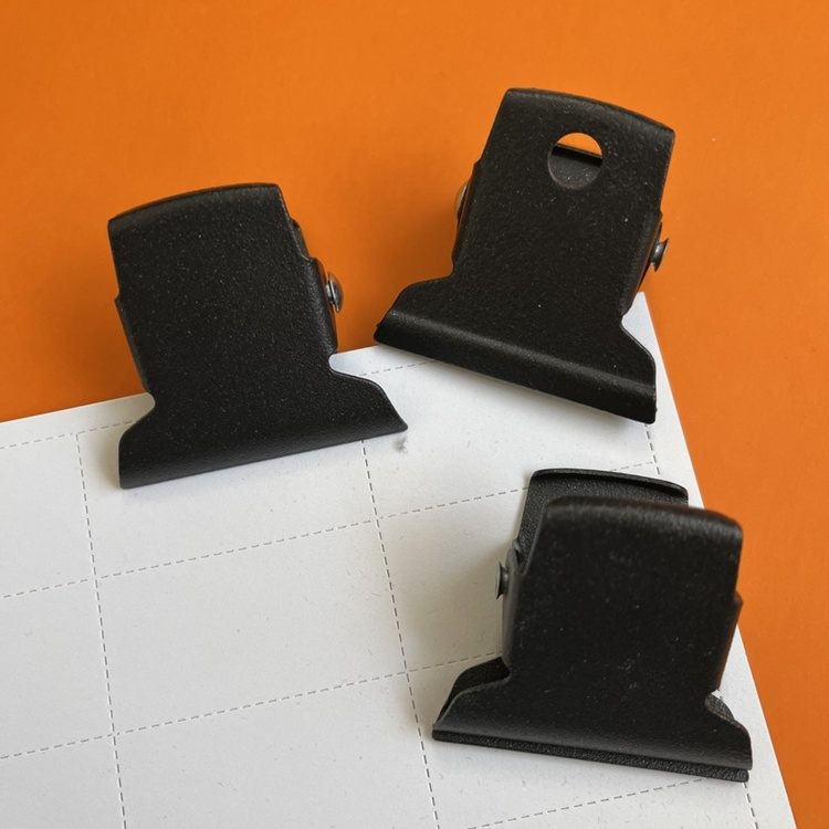 Paperipidikkeet metallia, 3 kpl, ITALIAN KEEP CLIPS, 5 cm ryhmässä Säilytys / Toimistotarvikkeet @ SmartaSaker.se (42341)