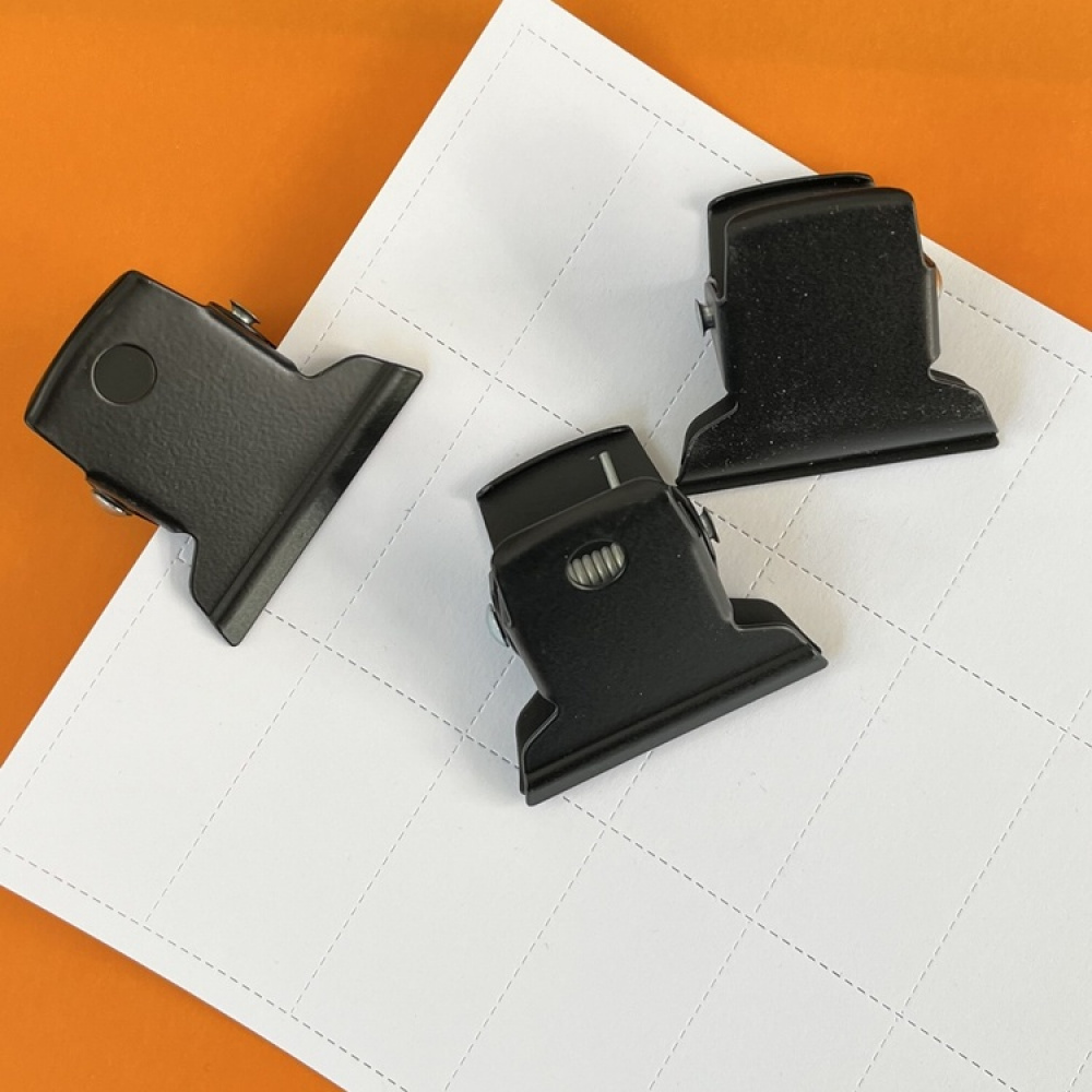 Paperipidikkeet metallia, 3 kpl, ITALIAN KEEP CLIPS, 5 cm ryhmässä Säilytys / Toimistotarvikkeet @ SmartaSaker.se (42341)
