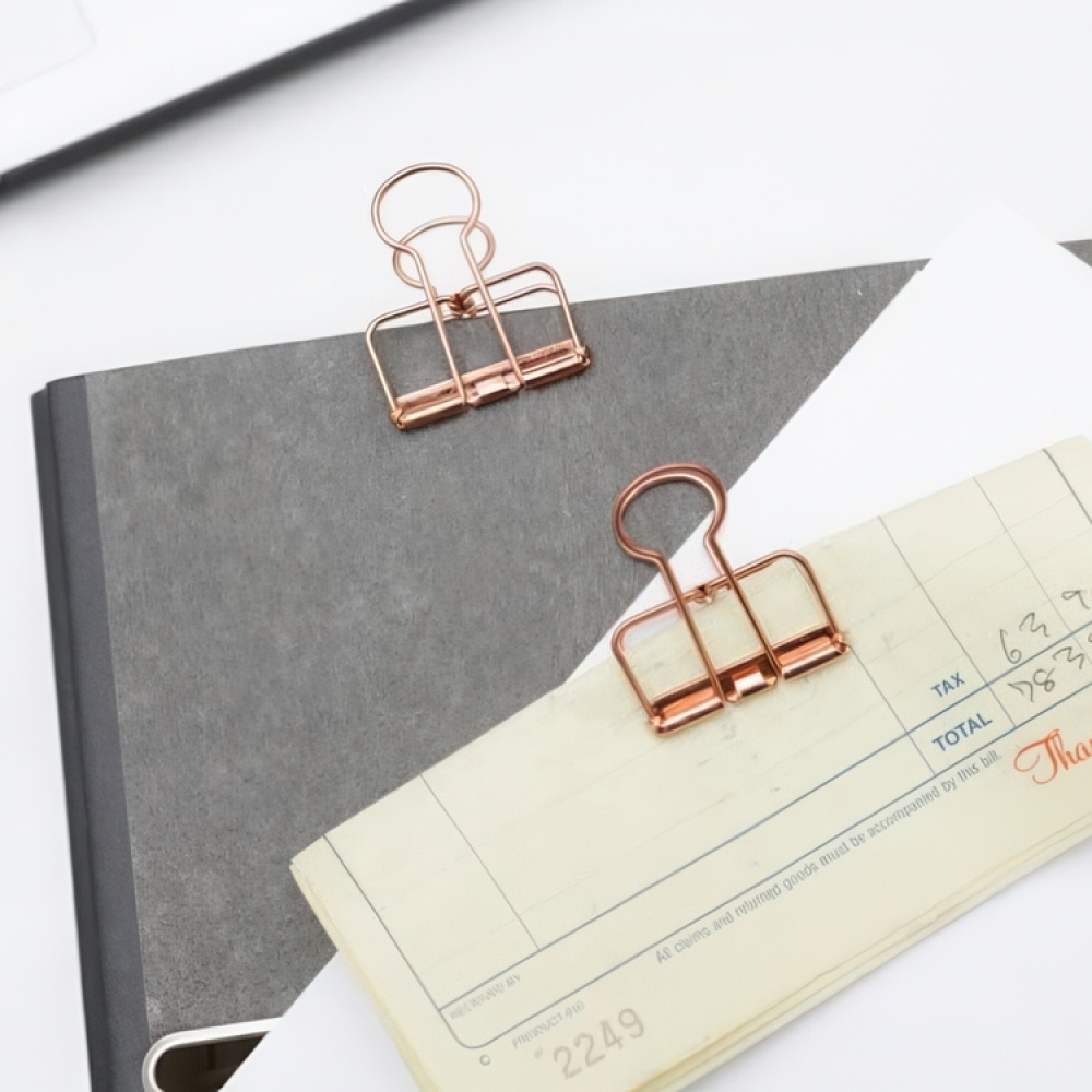 Paperipidikkeet WIRE CLIPS SMALL 19 mm, 6 kpl ryhmässä Säilytys / Toimistotarvikkeet @ SmartaSaker.se (42342)