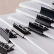 Paperinipistimet, 12 kpl, FOLDBACK CLIPS SMALL, 25 mm, mustat