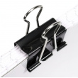 Paperinipistimet, 12 kpl, FOLDBACK CLIPS SMALL, 25 mm, mustat