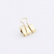 Paperipidikkeet, 15 kpl, FOLDBACK CLIPS XS, 19 mm, Kulta