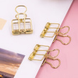 Paperinipistimet, 15 kpl, WIRE CLIPS SMALL, 19 mm, kulta