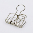 Paperipidikkeet, 6 kpl, WIRE CLIPS SMALL 19 mm, hopea