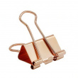Paperinipistimet, 8 kpl, FOLD BACK SMALL 25 mm, kupari