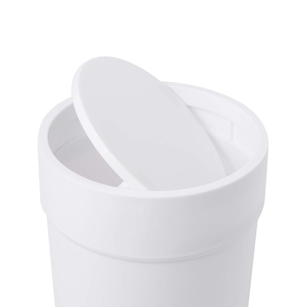 Roska-astia kallistuvalla kannella 6 l, Umbra, valkoinen ryhmässä Säilytys / Kylpyhuoneen säilytys / Roska-astiat @ SmartaSaker.se (42382)