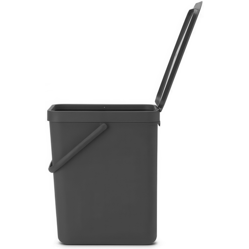 Roska-astia kannella ja kahvalla 12 l, Brabantia ryhmässä Säilytys / Siivousvarastointi ja jätteiden lajittelu / Jätteiden lajittelu @ SmartaSaker.se (42387)