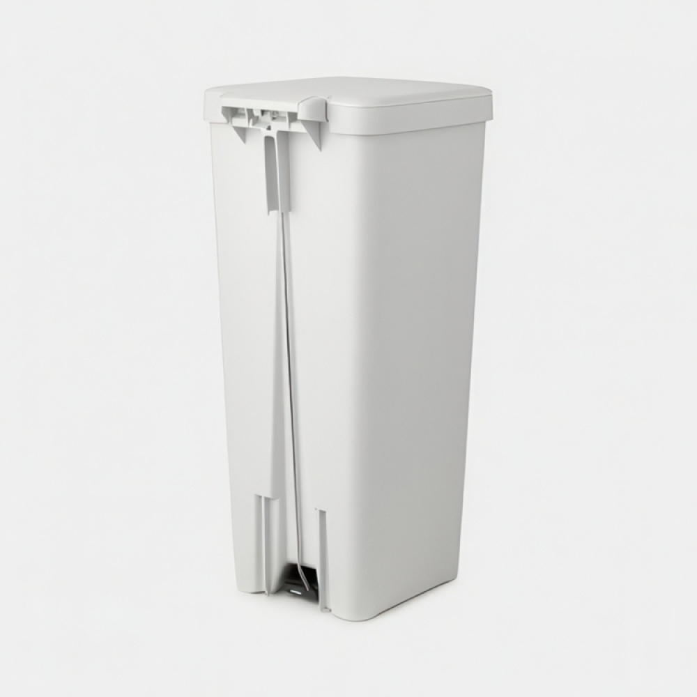 Korkea poljinroskakori 40 l, Brabantia, vaaleanharmaa ryhmässä Säilytys / Siivousvarastointi ja jätteiden lajittelu / Jätteiden lajittelu @ SmartaSaker.se (42396)