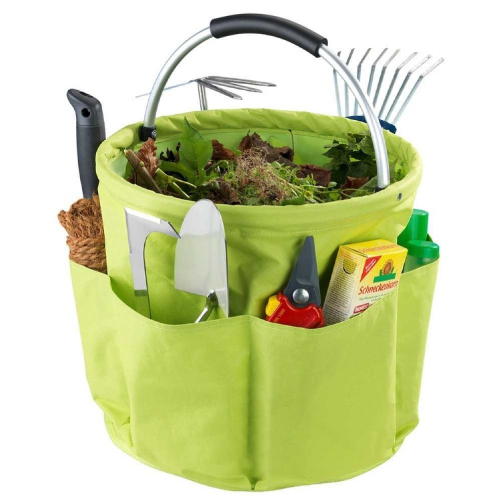 Kokoontaitettava kori säilytystaskuilla, 35 cm ryhmässä Säilytys / Varastointi- ja autotallivarasto / Korjeja ja ämpäreitä @ SmartaSaker.se (42480)