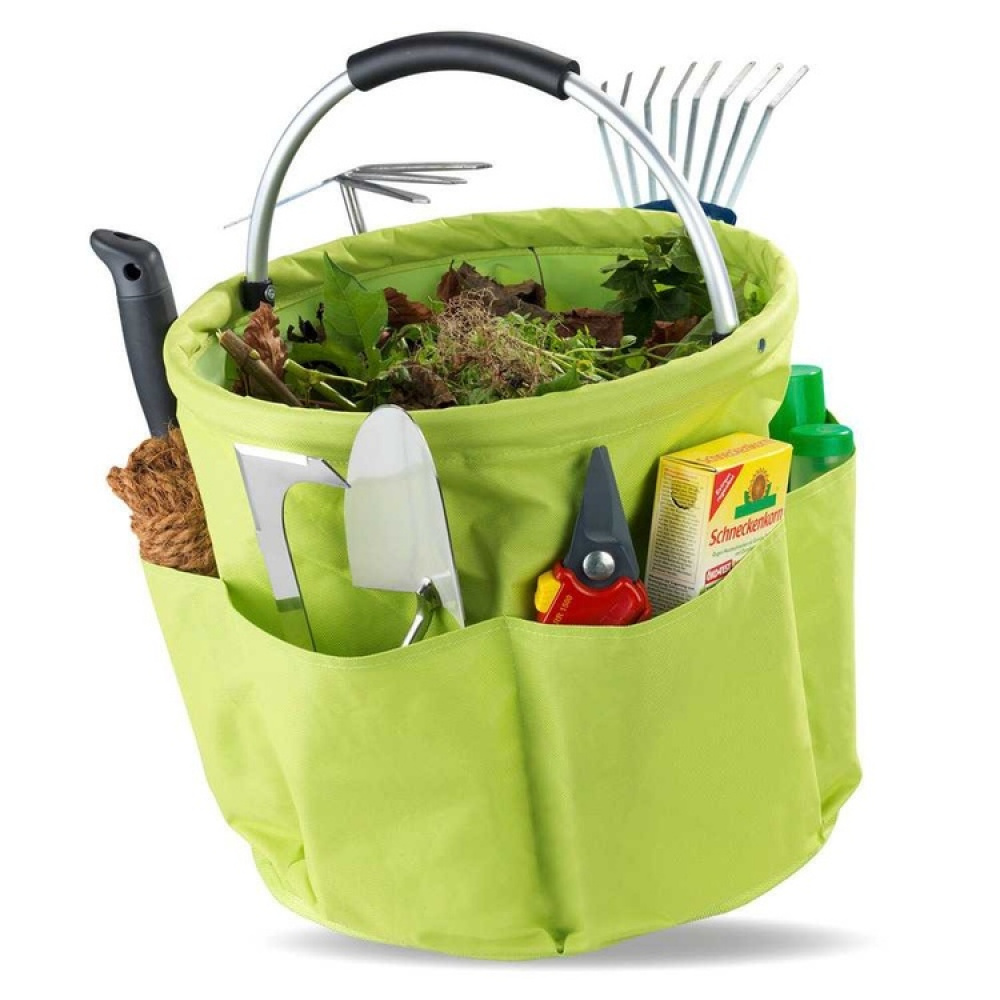 Kokoontaitettava kori säilytystaskuilla, 35 cm ryhmässä Säilytys / Varastointi- ja autotallivarasto / Korjeja ja ämpäreitä @ SmartaSaker.se (42480)