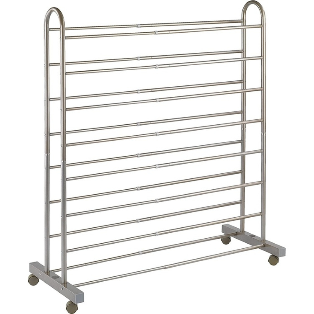 Levennettävä kenkähylly pyörillä, 67–116 cm ryhmässä Säilytys / Eteistallennus / Kenkätelineet @ SmartaSaker.se (42561)