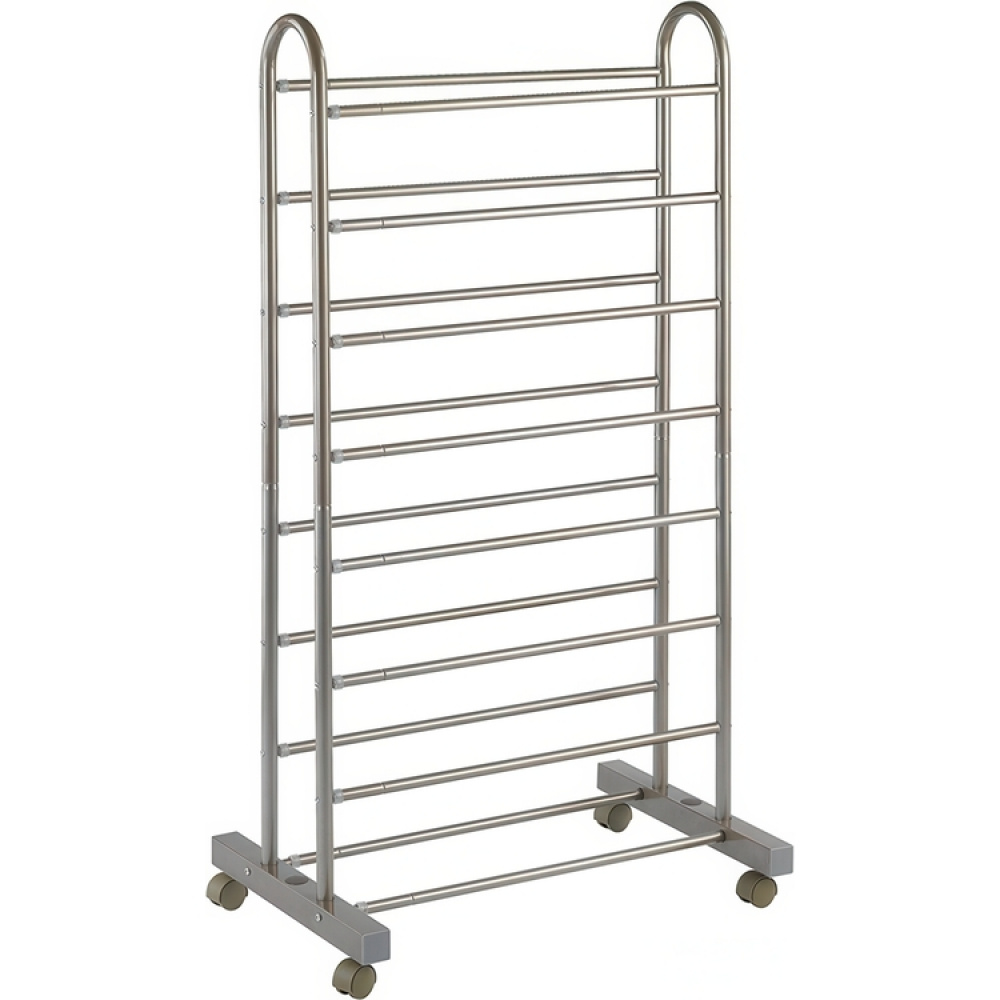 Levennettävä kenkähylly pyörillä, 67–116 cm ryhmässä Säilytys / Eteistallennus / Kenkätelineet @ SmartaSaker.se (42561)