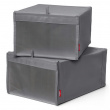 Kenkälaatikko kangasta 2-pack, Rayen