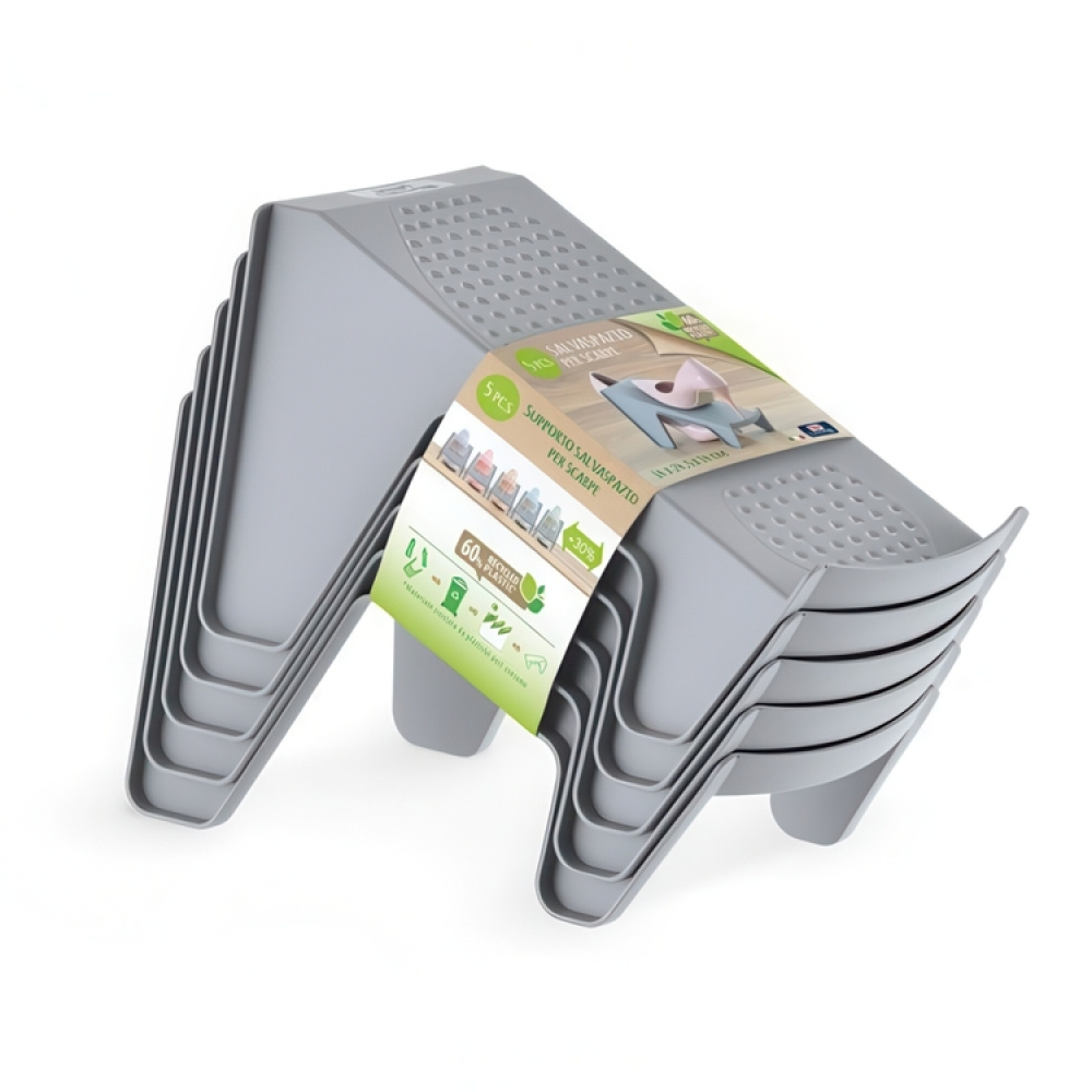 Tilaa säästävä kenkäteline 5-pack ryhmässä Säilytys / Vaatekaappivarasto / Kenkäsäilytys @ SmartaSaker.se (42587)
