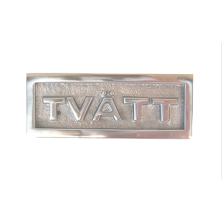 Metallikyltti, Pyykki ryhmässä Säilytys / Magnetit ja itsekiinnittyvät / Kyltit ja tarrat @ SmartaSaker.se (42625)