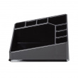 Meikkiteline 8 lokerolla, CONFIGURABLE, 22 x 13 x K 8 cm, musta