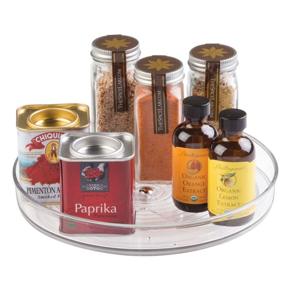 Pyörivä tarjotin, 23 cm, Lazy Susan ryhmässä Säilytys / Keittiön säilytys / Järjestä keittiökaapit / Maustehyllyt @ SmartaSaker.se (42750)