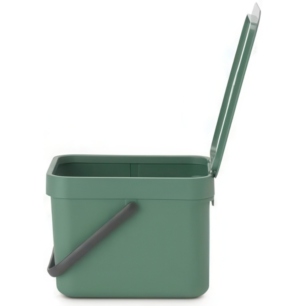 Roska-astia kannella ja kahvalla 6 l, Brabantia, vihreä ryhmässä Säilytys / Siivousvarastointi ja jätteiden lajittelu / Jätteiden lajittelu @ SmartaSaker.se (42762)