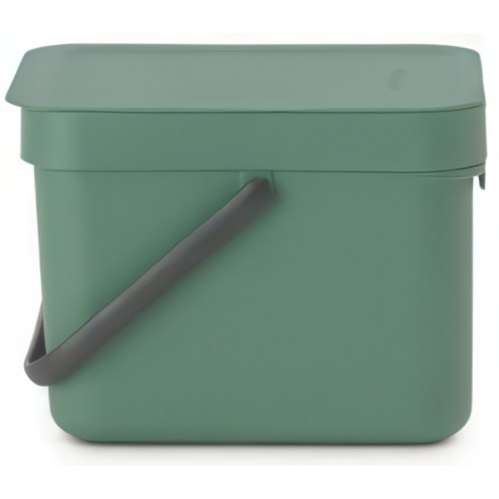 Roska-astia kannella ja kahvalla 6 l, Brabantia, vihreä ryhmässä Säilytys / Siivousvarastointi ja jätteiden lajittelu / Jätteiden lajittelu @ SmartaSaker.se (42762)