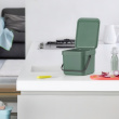 Roska-astia kannella ja kahvalla 6 l, Brabantia, tummanharmaa