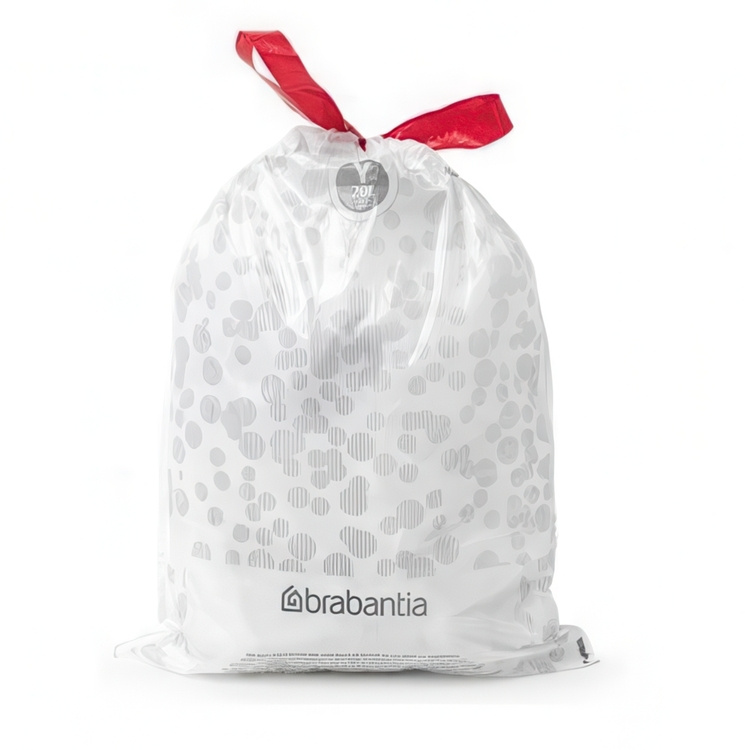 Roskapussi nauhalla 10 kpl 20 l, Brabantia ryhmässä Säilytys / Siivousvarastointi ja jätteiden lajittelu / Jätteiden lajittelu @ SmartaSaker.se (42766)