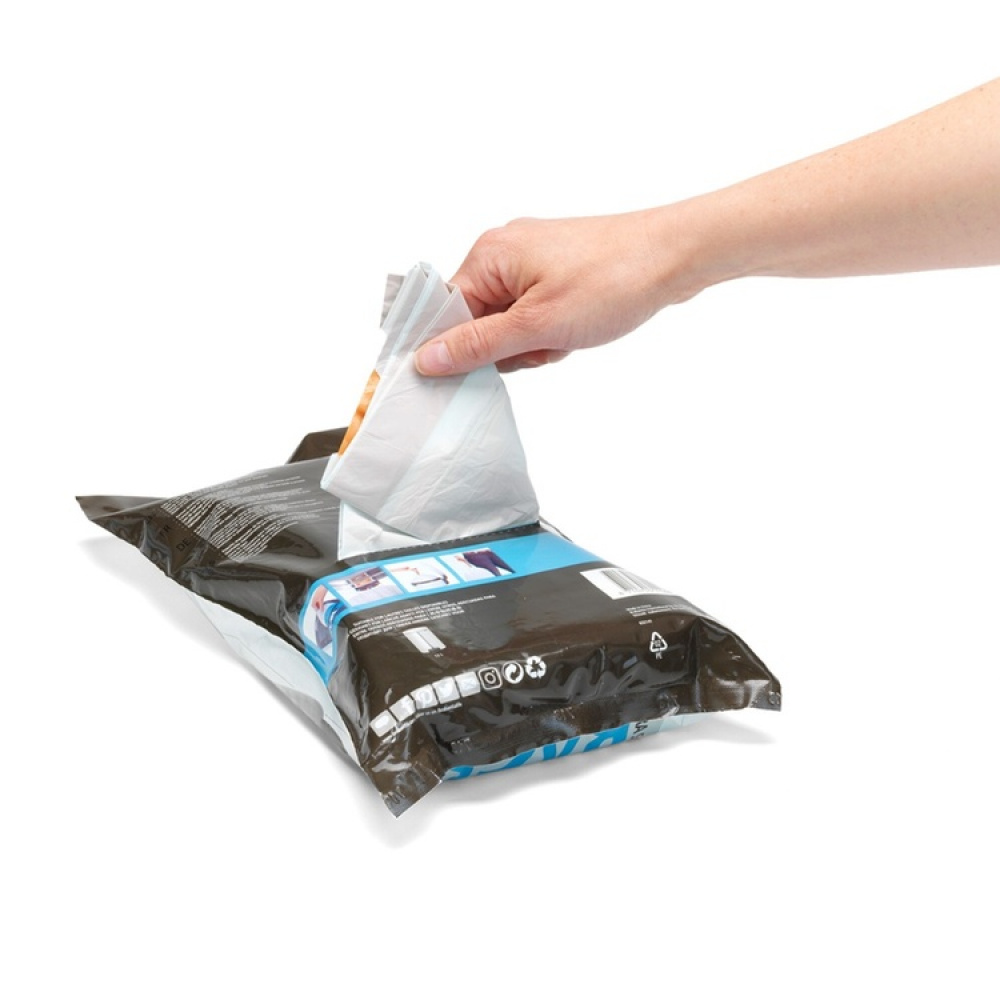 Roskapussi nauhalla 40 kpl 20–25 l, Brabantia ryhmässä Säilytys / Siivousvarastointi ja jätteiden lajittelu / Jätteiden lajittelu @ SmartaSaker.se (42769)