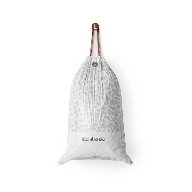 Roskapussi nauhalla 10 kpl 40–45 l, Brabantia ryhmässä Säilytys / Siivousvarastointi ja jätteiden lajittelu / Jätteiden lajittelu @ SmartaSaker.se (42770)