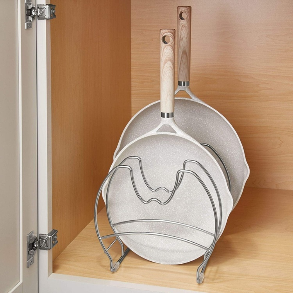 Paistinpannateline metallia, iDesign ryhmässä Säilytys / Keittiön säilytys / Järjestä keittiökaapit @ SmartaSaker.se (42814)