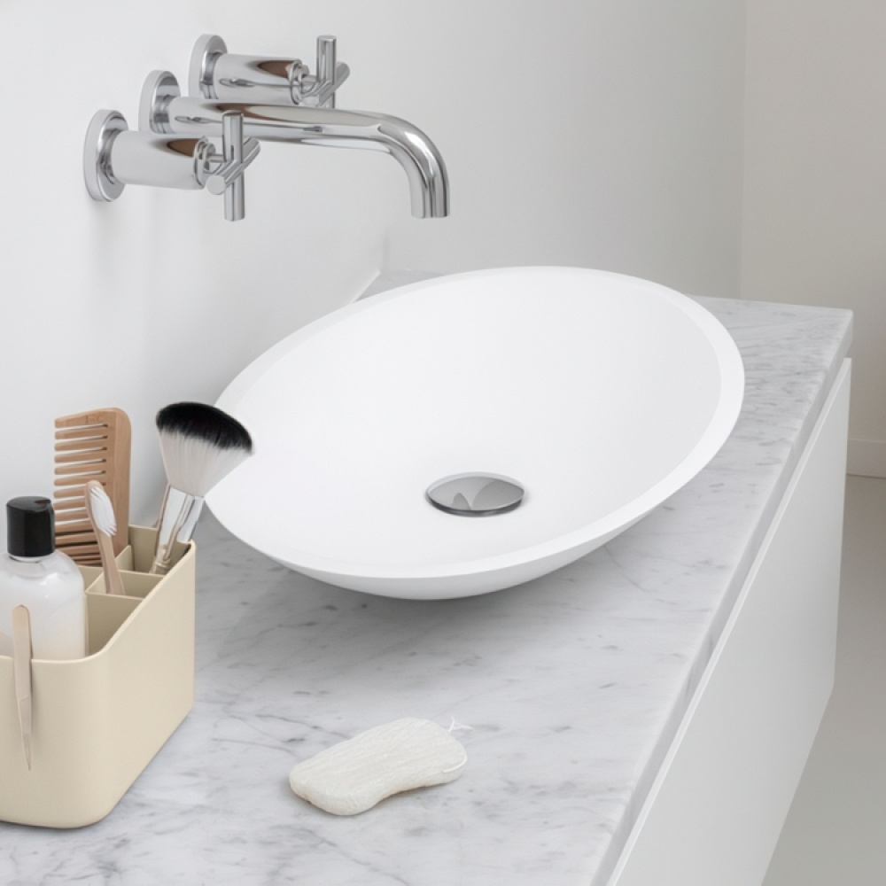 Iso hammasharjamuki säilytyksellä, Brabantia, beige ryhmässä Säilytys @ SmartaSaker.se (42859)