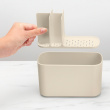 Iso hammasharjamuki säilytyksellä, Brabantia, beige